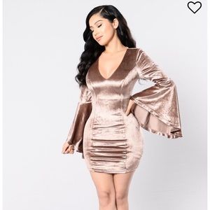 Fashion nova velvet dress